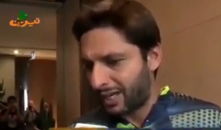 Shahid Afridi on ICC CWC 2015 – Tezabi Totay
